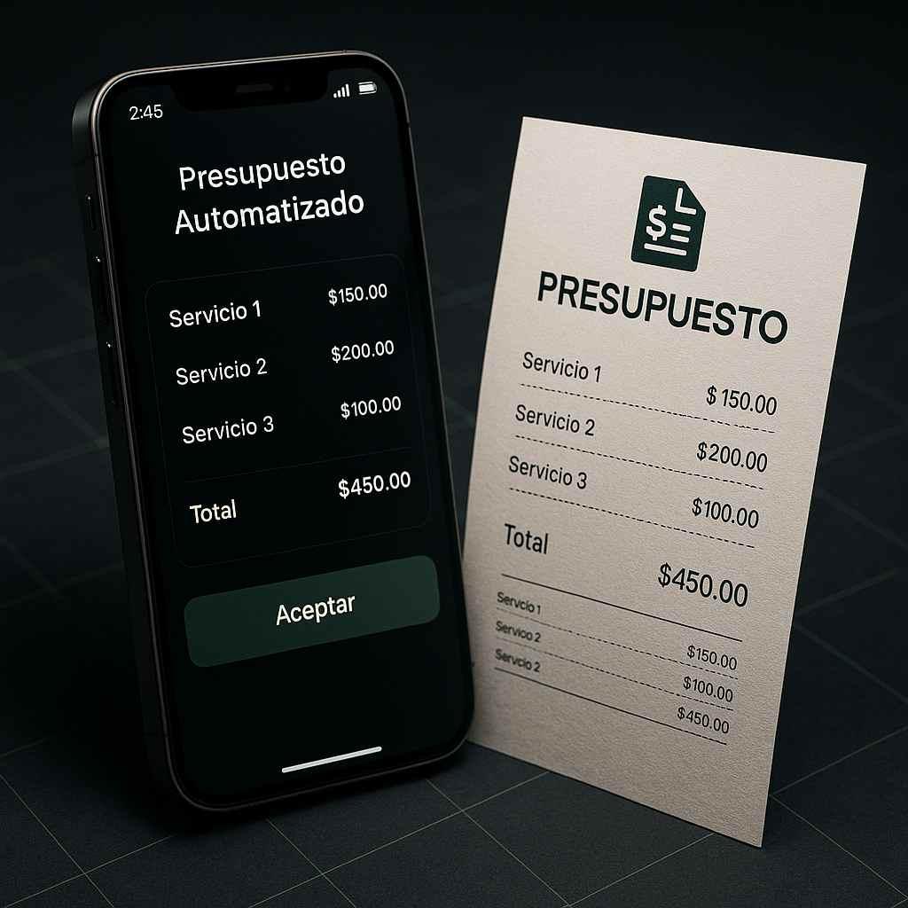 Presupuestos automatizados