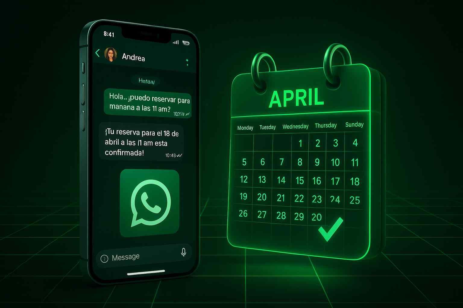 Reservas automáticas por WhatsApp
